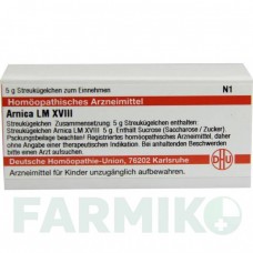 АРНИКА (ARNICA) LM XVIII глобули 5 г - Гомеопатия DHU