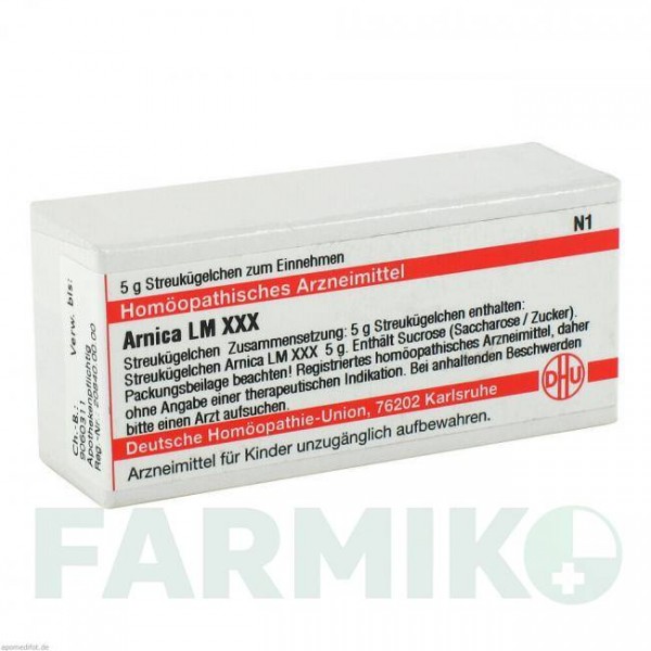 АРНИКА (ARNICA) LM XXX глобули 5 г - Гомеопатия DHU