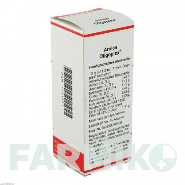 АРНІКА ОЛІГОПЛЕКС (ARNICA OLIGOPLEX) рідина 50 мл - Гомеопатія MEDA PHARMA