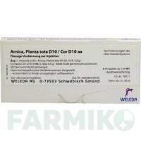 АРНІКА ПЛАНТА (ARNICA PLANTA) D 10 ампули 8x1 мл - Гомеопатія WELEDA