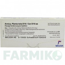 АРНИКА ПЛАНТА (ARNICA PLANTA) D 10 ампулы 8x1 мл - Гомеопатия WELEDA