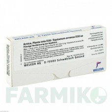 АРНИКА ПЛАНТА (ARNICA PLANTA) D 20 ампулы 8x1 мл - Гомеопатия WELEDA
