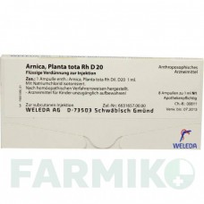 АРНИКА ПЛАНТА (ARNICA PLANTA) D 20 ампулы 8x1 мл - Гомеопатия WELEDA
