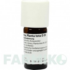 АРНИКА ПЛАНТА (ARNICA PLANTA) D 20 раствор 20 мл - Гомеопатия WELEDA