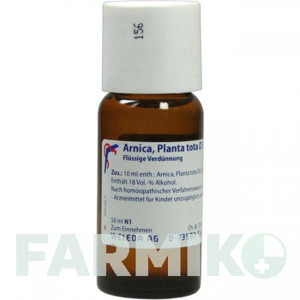 АРНИКА ПЛАНТА (ARNICA PLANTA) D 3 раствор 50 мл - Гомеопатия WELEDA