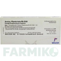 АРНИКА ПЛАНТА (ARNICA PLANTA) D 30 ампулы 8x1 мл - Гомеопатия WELEDA