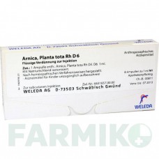 АРНИКА ПЛАНТА (ARNICA PLANTA) D 6 ампулы 8x1 мл - Гомеопатия WELEDA