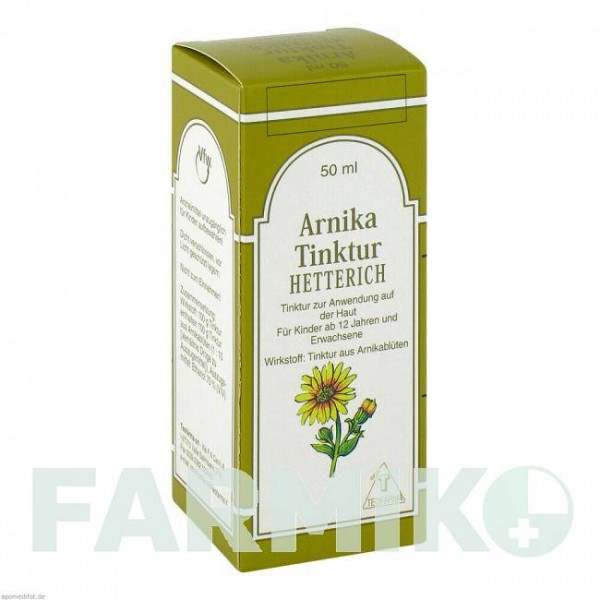 АРНИКА (ARNIKA) настойка 50 мл - Арники цветы TEOFARMA