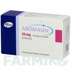 АРОМАЗИН (AROMASIN) таблетки 100 шт - Екземестан PFIZER