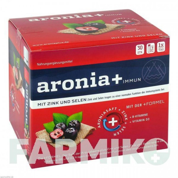АРОНІЯ ІМУН (ARONIA IMMUN) ампули 30x25 мл - Активні речовини URSAPHARM
