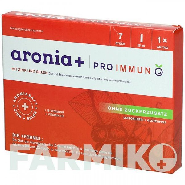 АРОНИЯ ПРО (ARONIA PRO) ампулы 7x25 мл - Активные вещества URSAPHARM