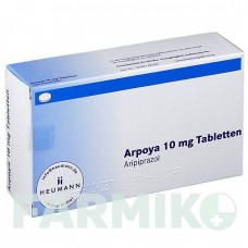 АРПОЯ (ARPOYA) 10 мг таблетки 14 шт - Арипипразол HEUMANN PHARMA