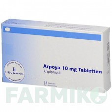 АРПОЯ (ARPOYA) 10 мг таблетки 28 шт - Арипипразол HEUMANN PHARMA