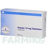 АРПОЯ (ARPOYA) 10 мг таблетки 56 шт - Арипіпразол HEUMANN PHARMA