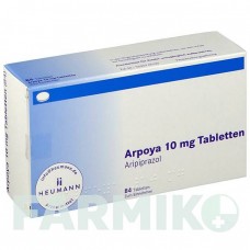 АРПОЯ (ARPOYA) 10 мг таблетки 84 шт - Арипипразол HEUMANN PHARMA