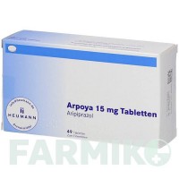 АРПОЯ (ARPOYA) 15 мг таблетки 28 шт - Арипіпразол HEUMANN PHARMA