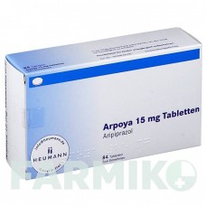 АРПОЯ (ARPOYA) 15 мг таблетки 84 шт - Арипіпразол HEUMANN PHARMA