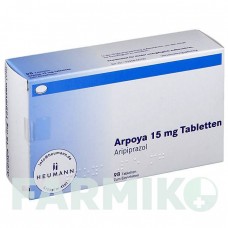 АРПОЯ (ARPOYA) 15 мг таблетки 98 шт - Арипіпразол HEUMANN PHARMA