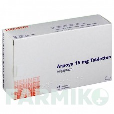 АРПОЯ (ARPOYA) 15 мг таблетки 98 шт - Арипіпразол HEUNET PHARMA