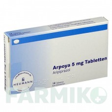 АРПОЯ (ARPOYA) 5 мг таблетки 14 шт - Арипіпразол HEUMANN PHARMA