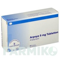 АРПОЯ (ARPOYA) 5 мг таблетки 49 шт - Арипипразол HEUMANN PHARMA