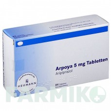 АРПОЯ (ARPOYA) 5 мг таблетки 84 шт - Арипіпразол HEUMANN PHARMA