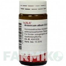 АРСЕНИКУМ АЛЬБУМ (ARSENICUM ALBUM) D 30 глобули 20 г - Гомеопатия WALA HEILMITTEL