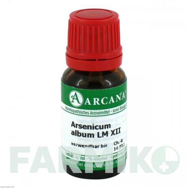 АРСЕНІКУМ АЛЬБУМ (ARSENICUM ALBUM) LM 12 розчин 10 мл - Гомеопатія ARCANA DR.SEWERIN