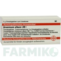 АРСЕНІКУМ АЛЬБУМ (ARSENICUM ALBUM) LM I глобули 5 г - Гомеопатія DHU