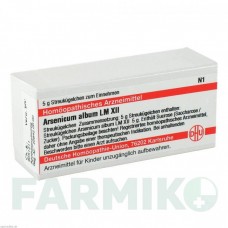 АРСЕНИКУМ АЛЬБУМ (ARSENICUM ALBUM) LM XII глобули 5 г - Гомеопатия DHU
