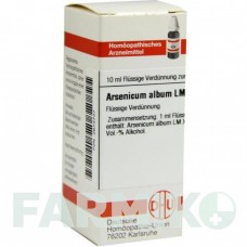 АРСЕНИКУМ АЛЬБУМ (ARSENICUM ALBUM) LM XII раствор 10 мл - Гомеопатия DHU