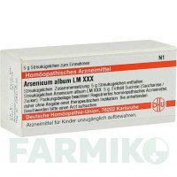 АРСЕНИКУМ АЛЬБУМ (ARSENICUM ALBUM) LM XXX глобули 5 г - Гомеопатия DHU