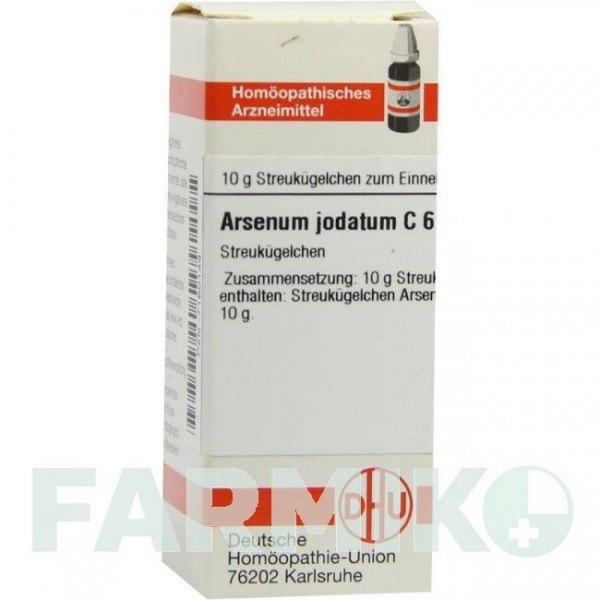 АРСЕНУМ ЙОДАТУМ (ARSENUM JODATUM) C 6 глобули 10 г - Гомеопатия DHU
