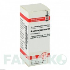 АРСЕНУМ ЙОДАТУМ (ARSENUM JODATUM) D 6 глобули 10 г - Гомеопатия DHU