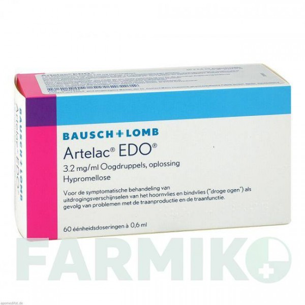 АРТЕЛАК (ARTELAC) капли 60x0,6 мл - Гипромеллоза PHARMA GERKE