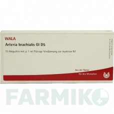 АРТЕРИЯ БРАХИАЛИС (ARTERIA BRACHIALIS) D 5 ампулы 10x1 мл - Гомеопатия WALA HEILMITTEL