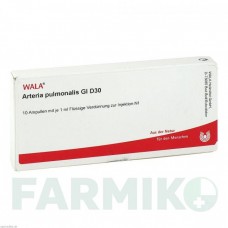 АРТЕРИЯ ПУЛЬМОНАЛИС (ARTERIA PULMONALIS) D 30 ампулы 10x1 мл - Гомеопатия WALA HEILMITTEL