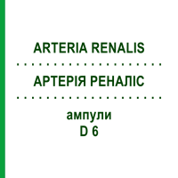 АРТЕРИЯ РЕНАЛИС (ARTERIA RENALIS) D 6 ампулы 10x1 мл - Гомеопатия WALA HEILMITTEL