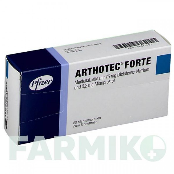 АРТОТЕК (ARTHOTEC) таблетки 20 шт - Диклофенак, Інше PFIZER