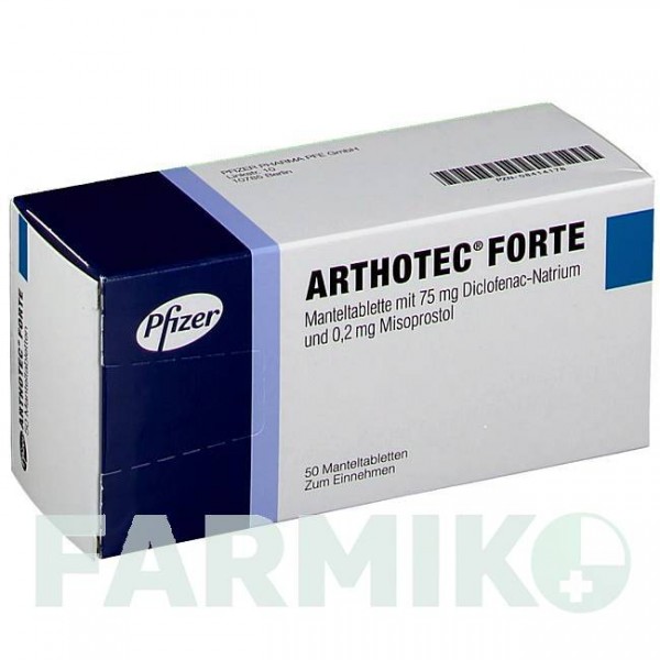 АРТОТЕК (ARTHOTEC) таблетки 50 шт - Диклофенак, Інше PFIZER