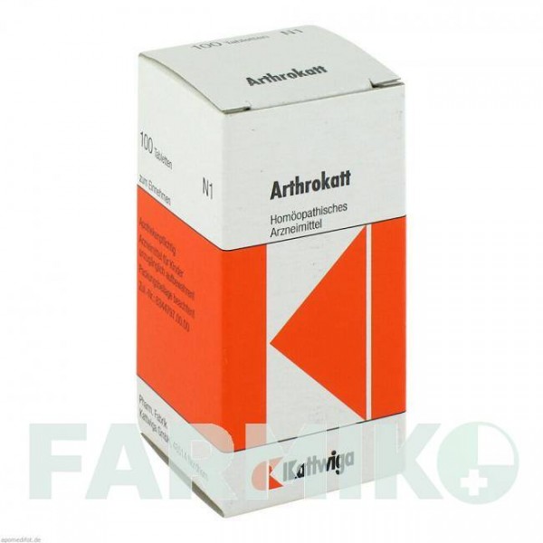 АРТРОКАТТ (ARTHROKATT) таблетки 100 шт - Гомеопатия KATTWIGA