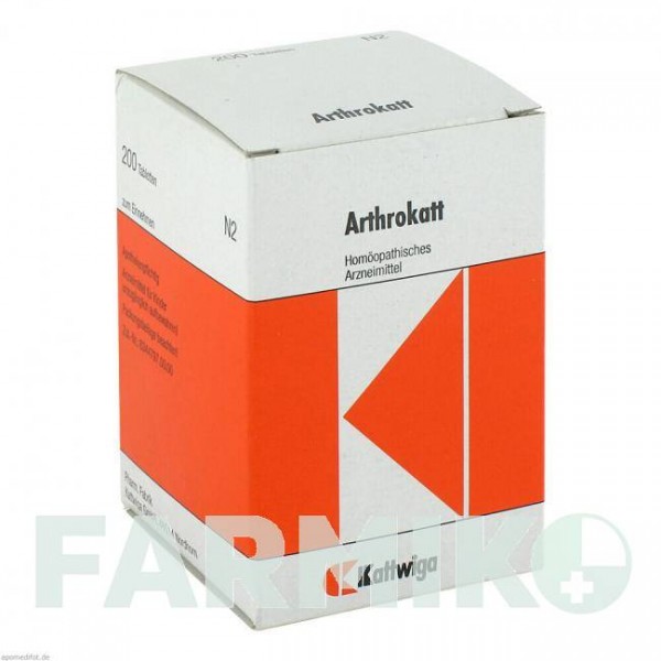АРТРОКАТТ (ARTHROKATT) таблетки 200 шт - Гомеопатия KATTWIGA