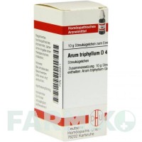 АРУМ ТРИФИЛЛЮМ (ARUM TRIPHYLLUM) D 4 глобули 10 г - Гомеопатия DHU