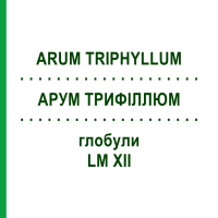 АРУМ ТРИФИЛЛЮМ (ARUM TRIPHYLLUM) LM XII глобули 5 г - Гомеопатия DHU