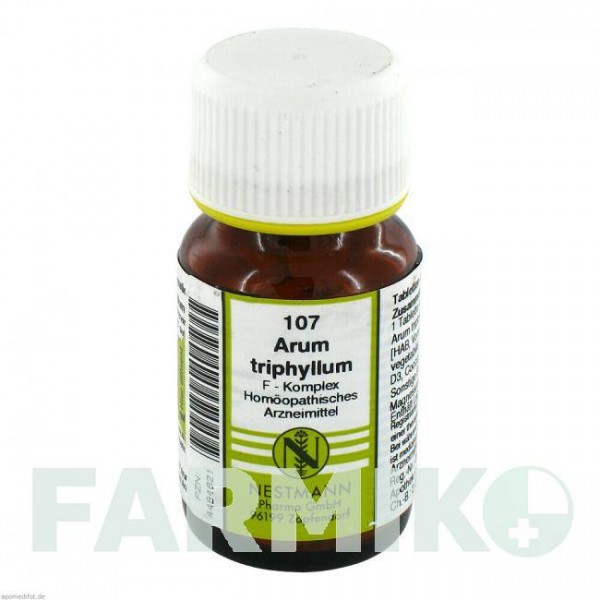 АРУМ ТРИФИЛЛЮМ (ARUM TRIPHYLLUM) таблетки 120 шт - Гомеопатия NESTMANN PHARMA
