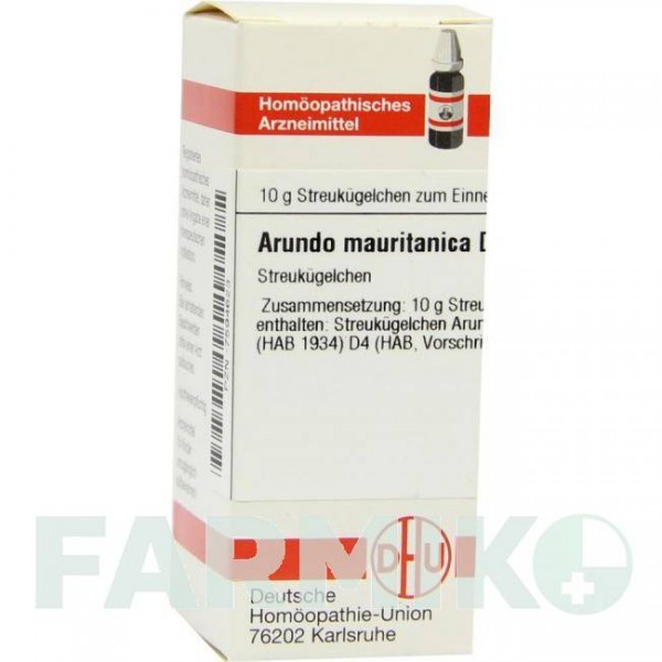 АРУНДО (ARUNDO) D 4 глобули 10 г - Гомеопатия DHU