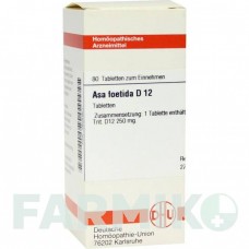 АСА ФОЕТИДА (ASA FOETIDA) D 12 таблетки 80 шт - Гомеопатия DHU