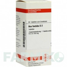 АСА ФОЕТИДА (ASA FOETIDA) D 2 таблетки 80 шт - Гомеопатия DHU