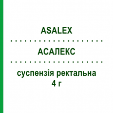 АСАЛЕКС (ASALEX) 4 г суспензия ректальная 7 шт 4 г - Месалазин CHIESI