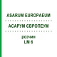АСАРУМ ЕВРОПЕУМ (ASARUM EUROPAEUM) LM 6 раствор 10 мл - Гомеопатия ARCANA DR.SEWERIN